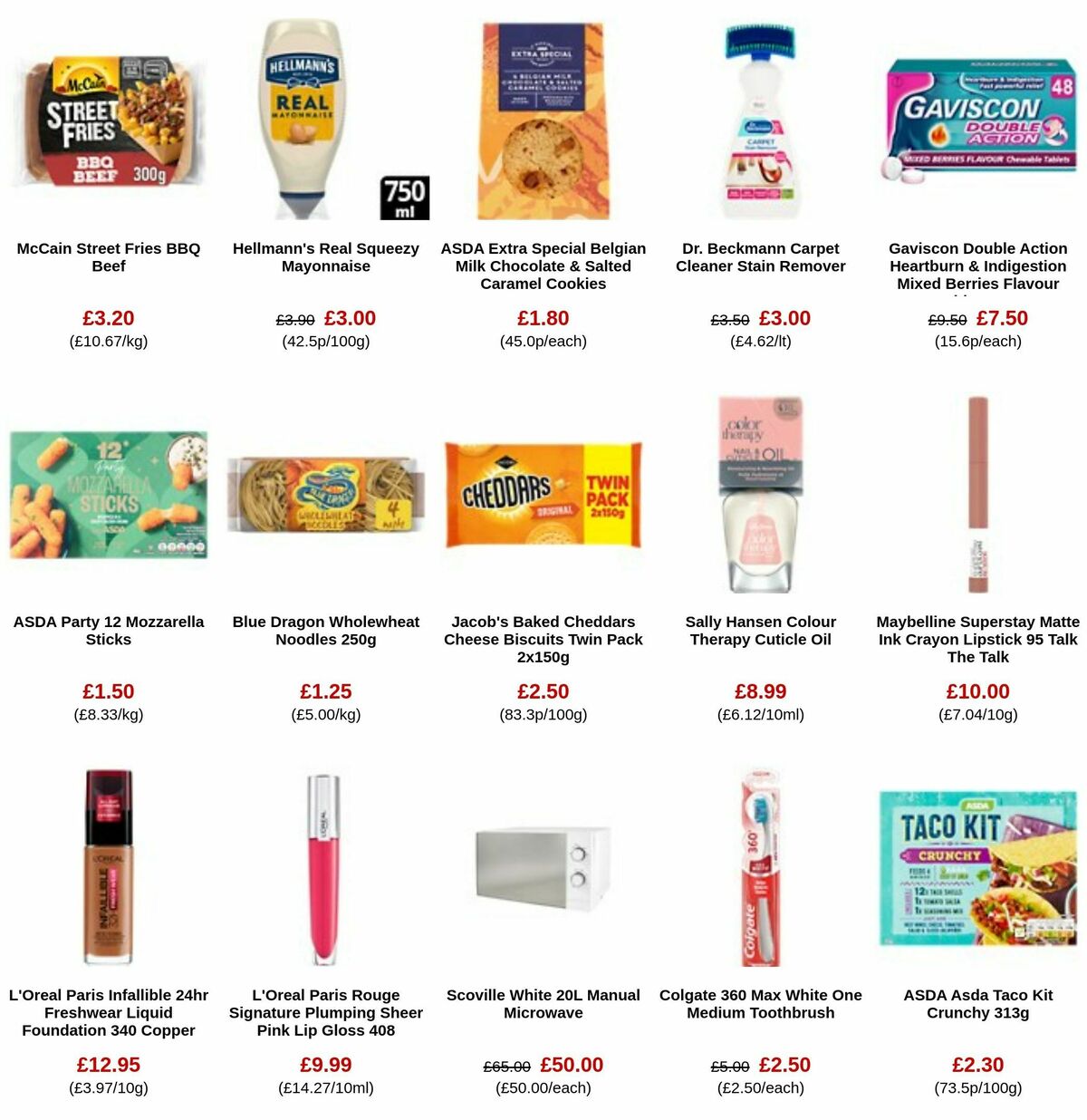 ASDA Offers from 29 December