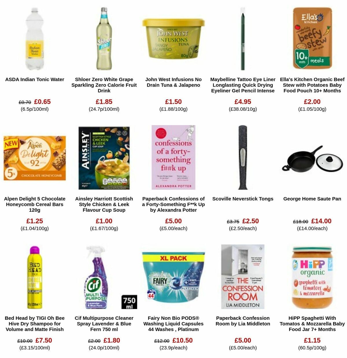 ASDA Offers from 29 December