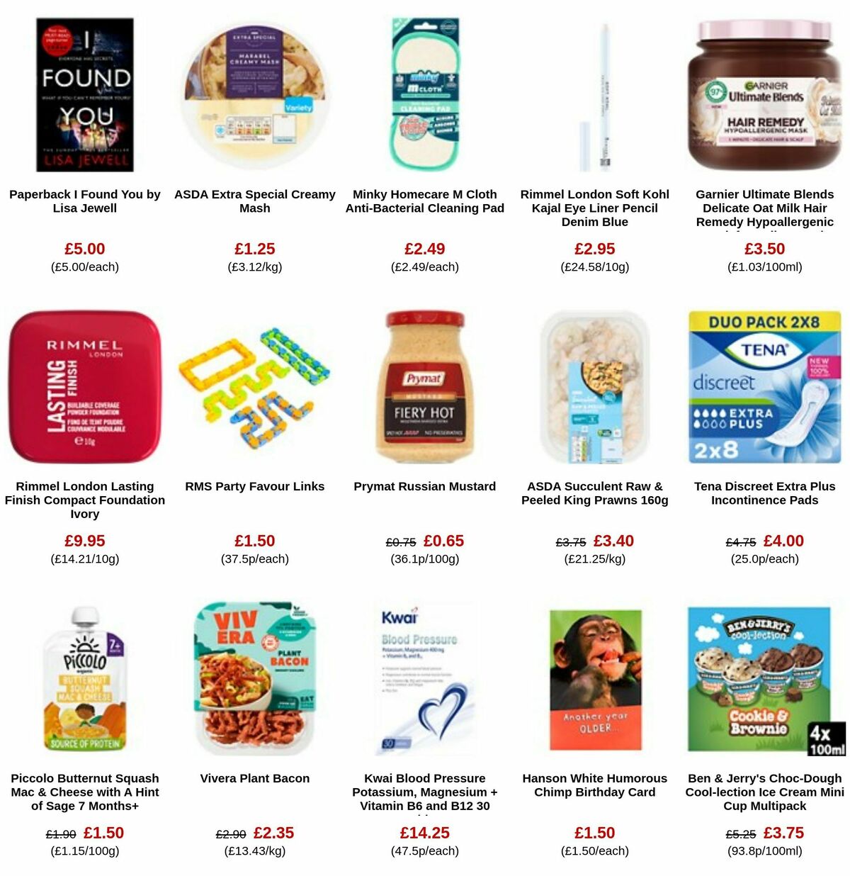 ASDA Offers from 29 December