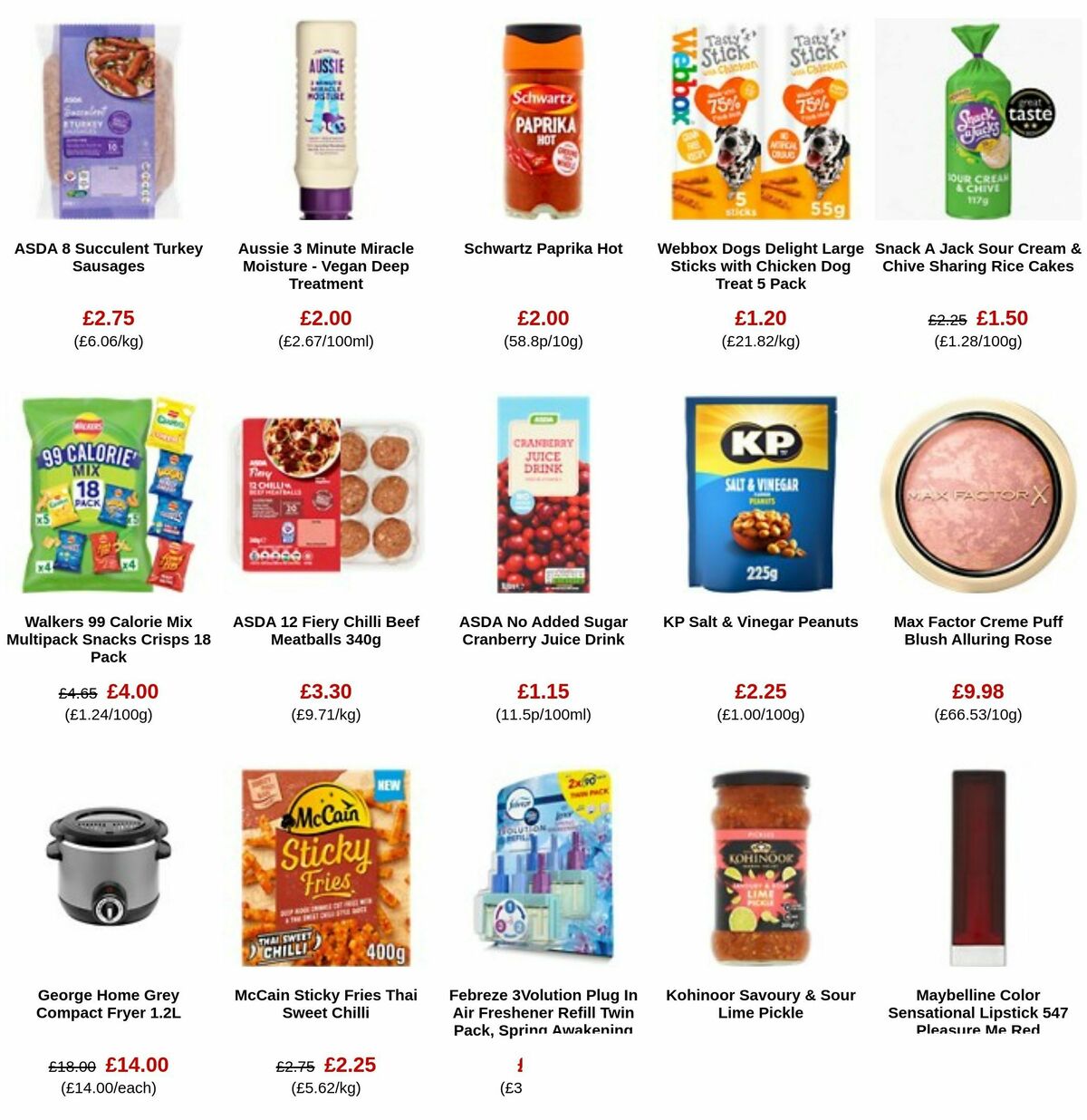 ASDA Offers from 29 December