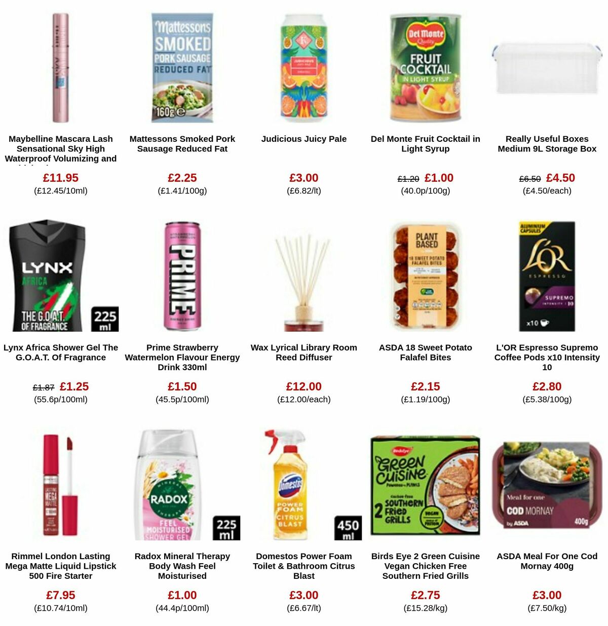 ASDA Offers from 29 December