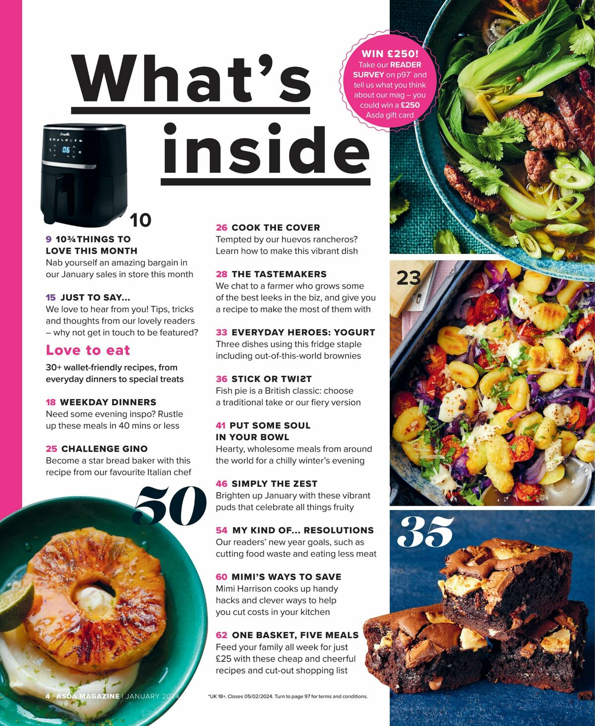 ASDA Magazine January Offers from 1 January