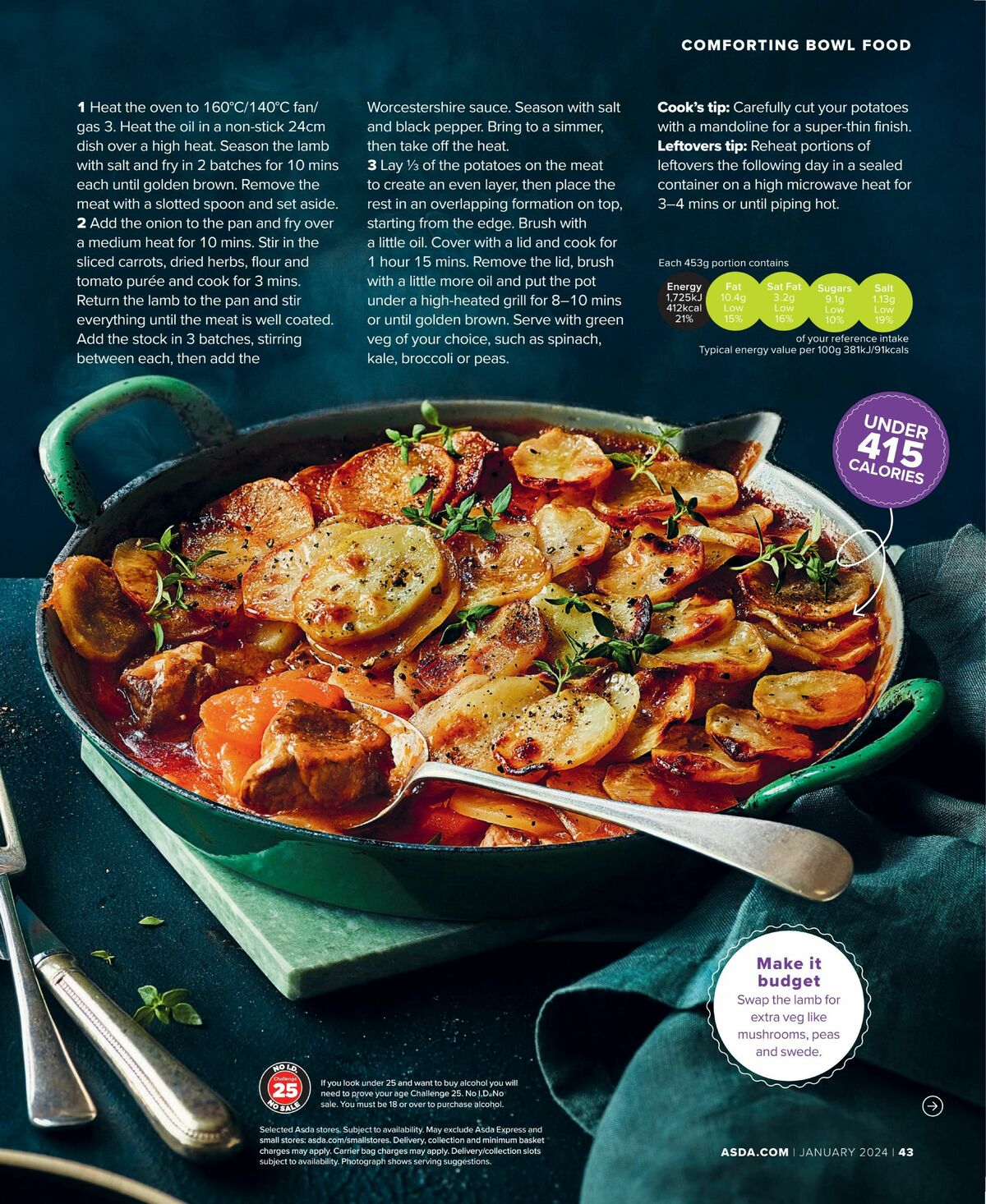 ASDA Magazine January Offers from 1 January