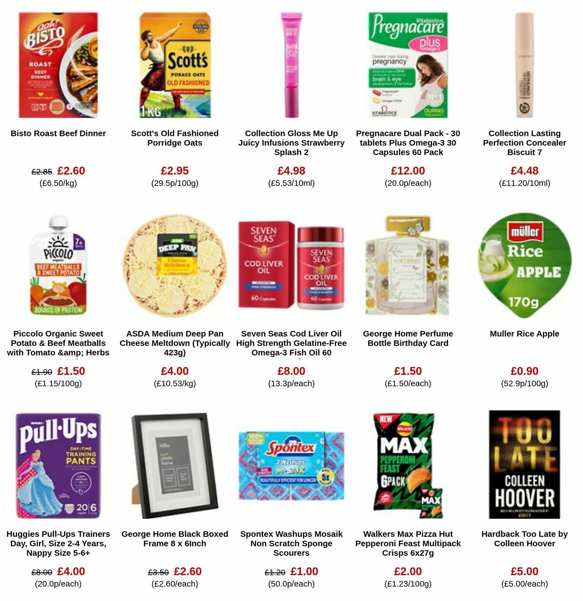 ASDA Offers from 5 January