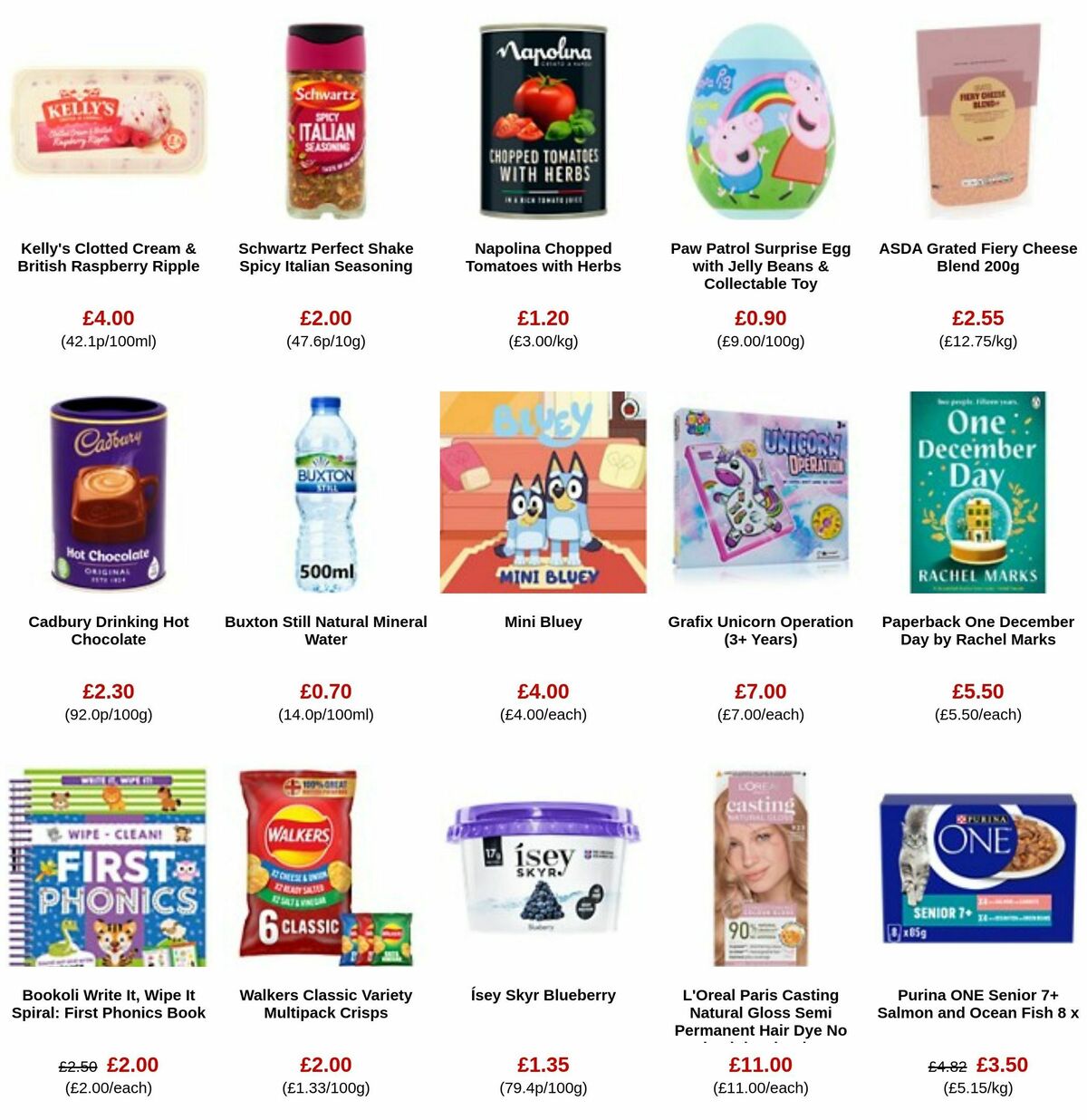 ASDA Offers from 5 January