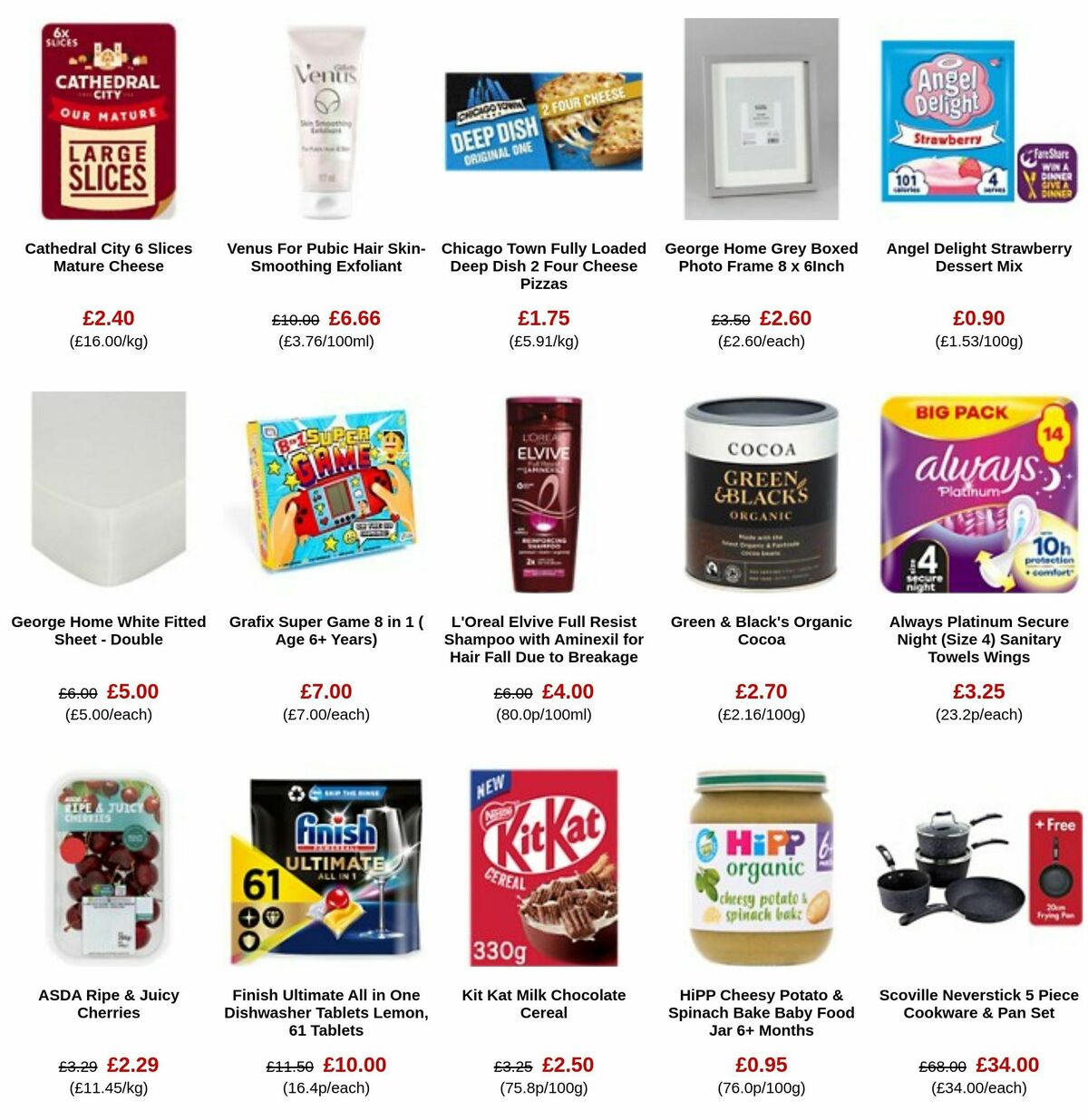 ASDA Offers from 5 January