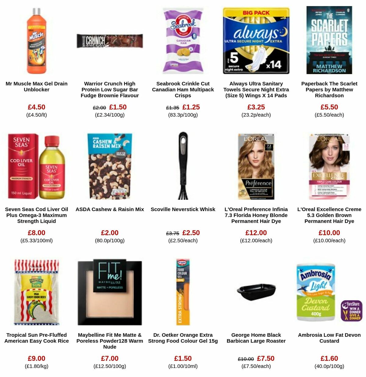 ASDA Offers from 5 January