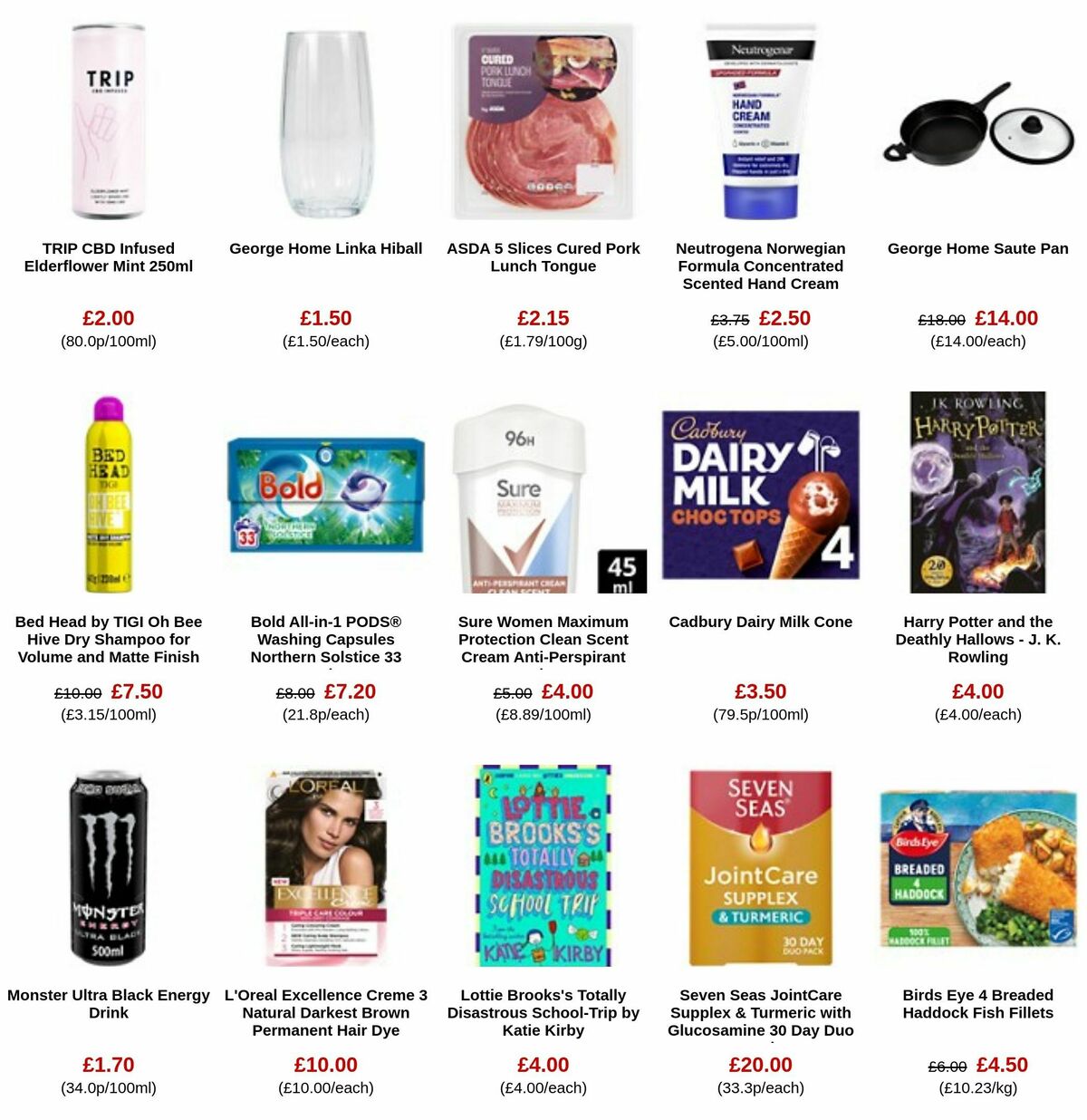 ASDA Offers from 5 January