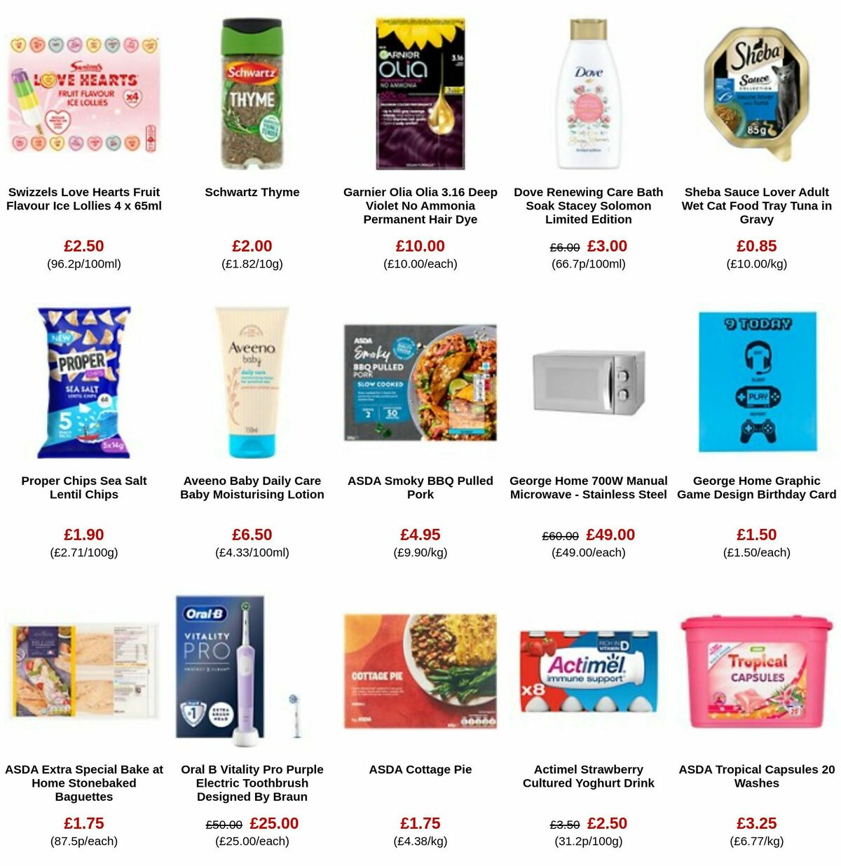 ASDA Offers from 5 January