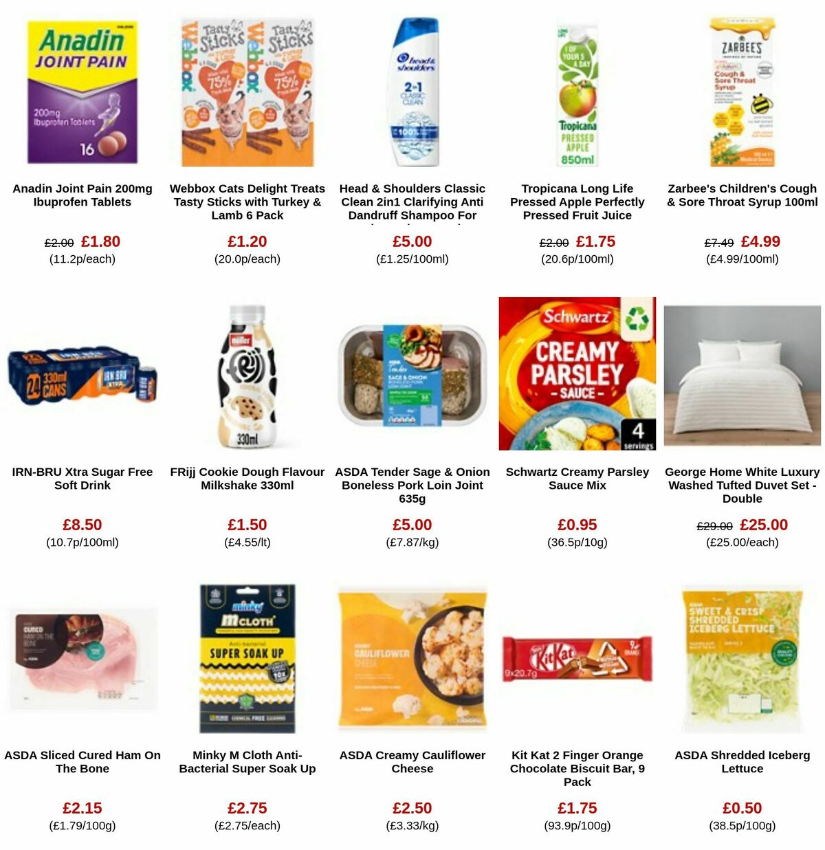 ASDA Offers from 5 January