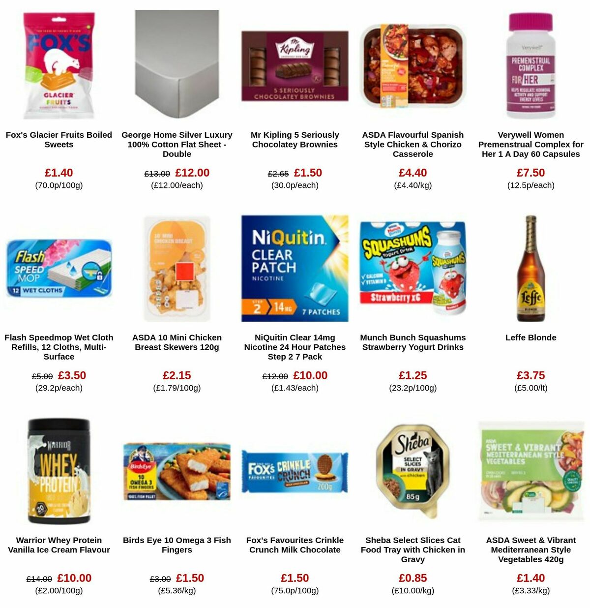 ASDA Offers from 5 January