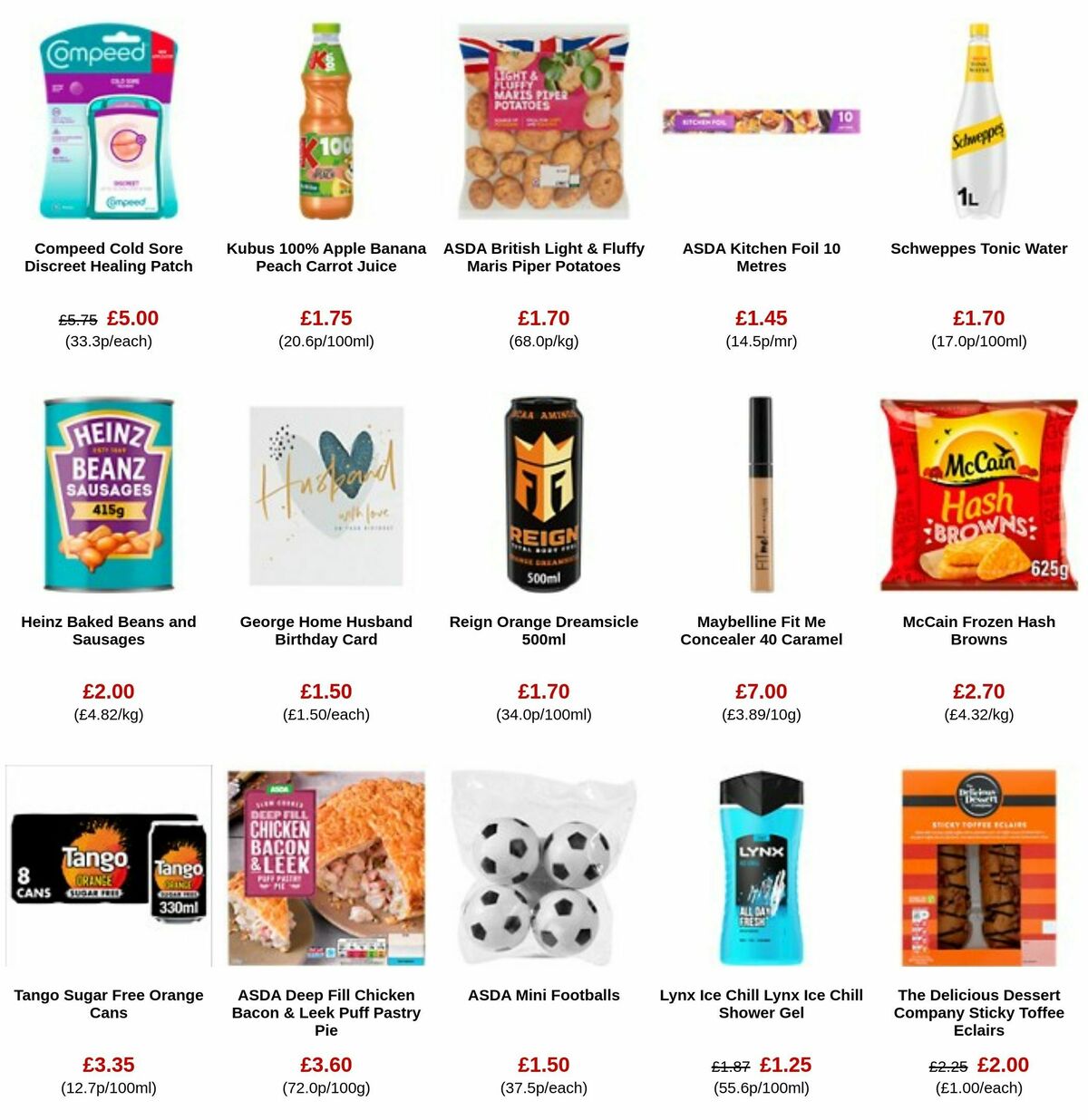 ASDA Offers from 5 January