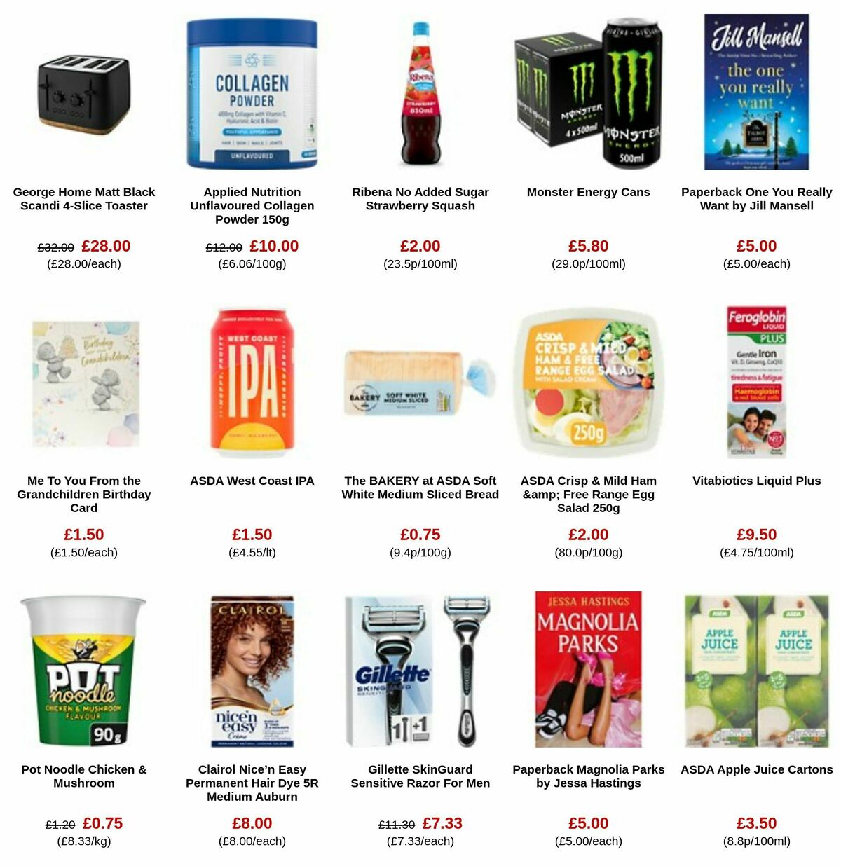 ASDA Offers from 5 January