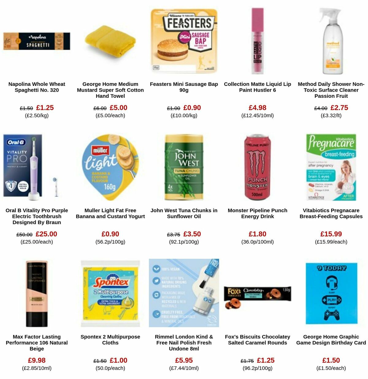 ASDA Offers from 12 January