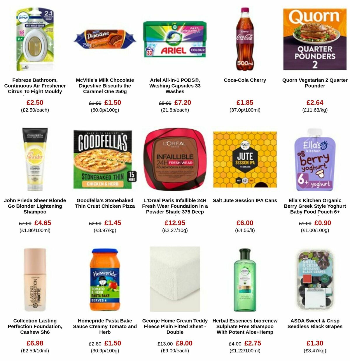 ASDA Offers from 12 January