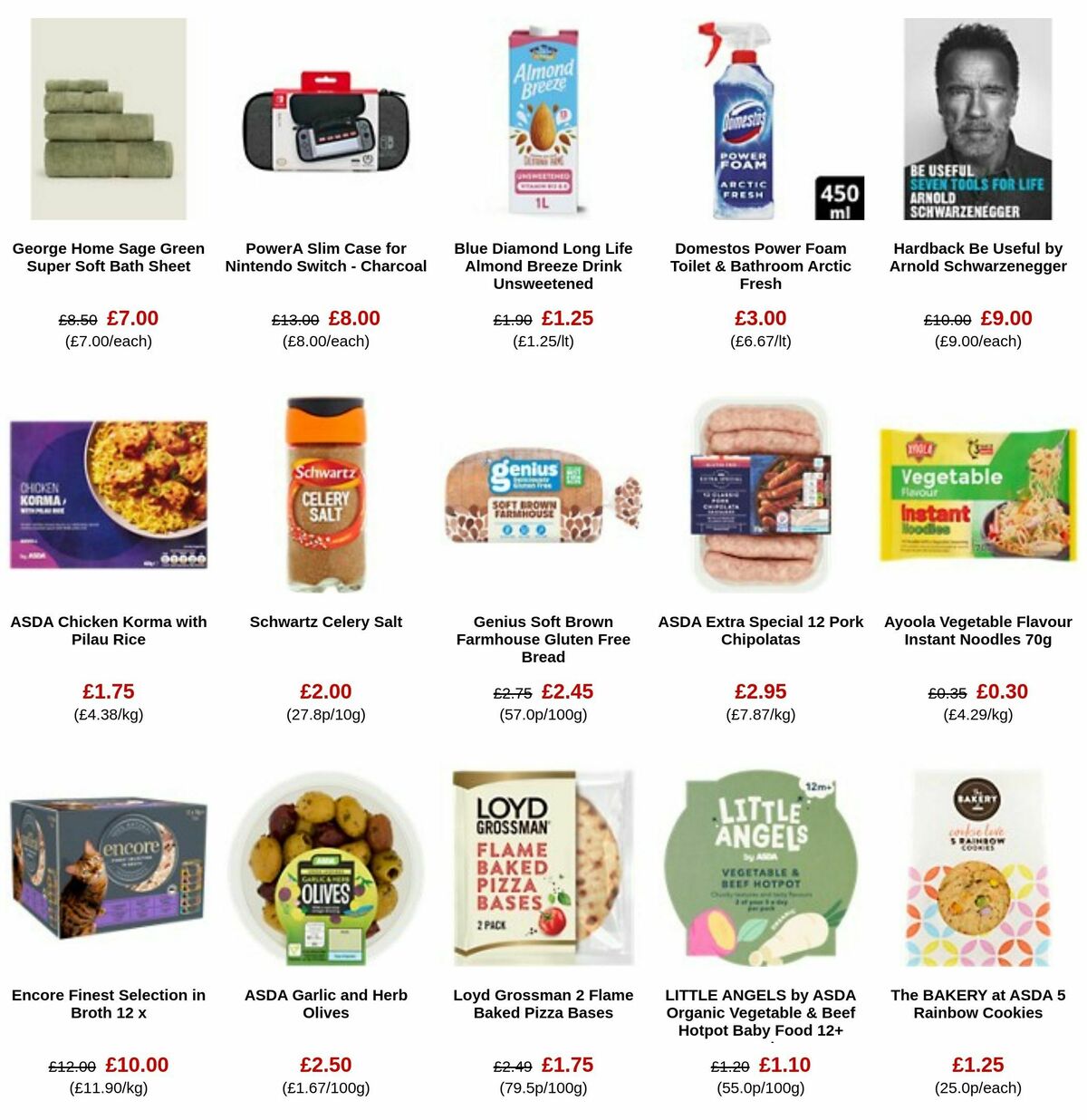 ASDA Offers from 12 January