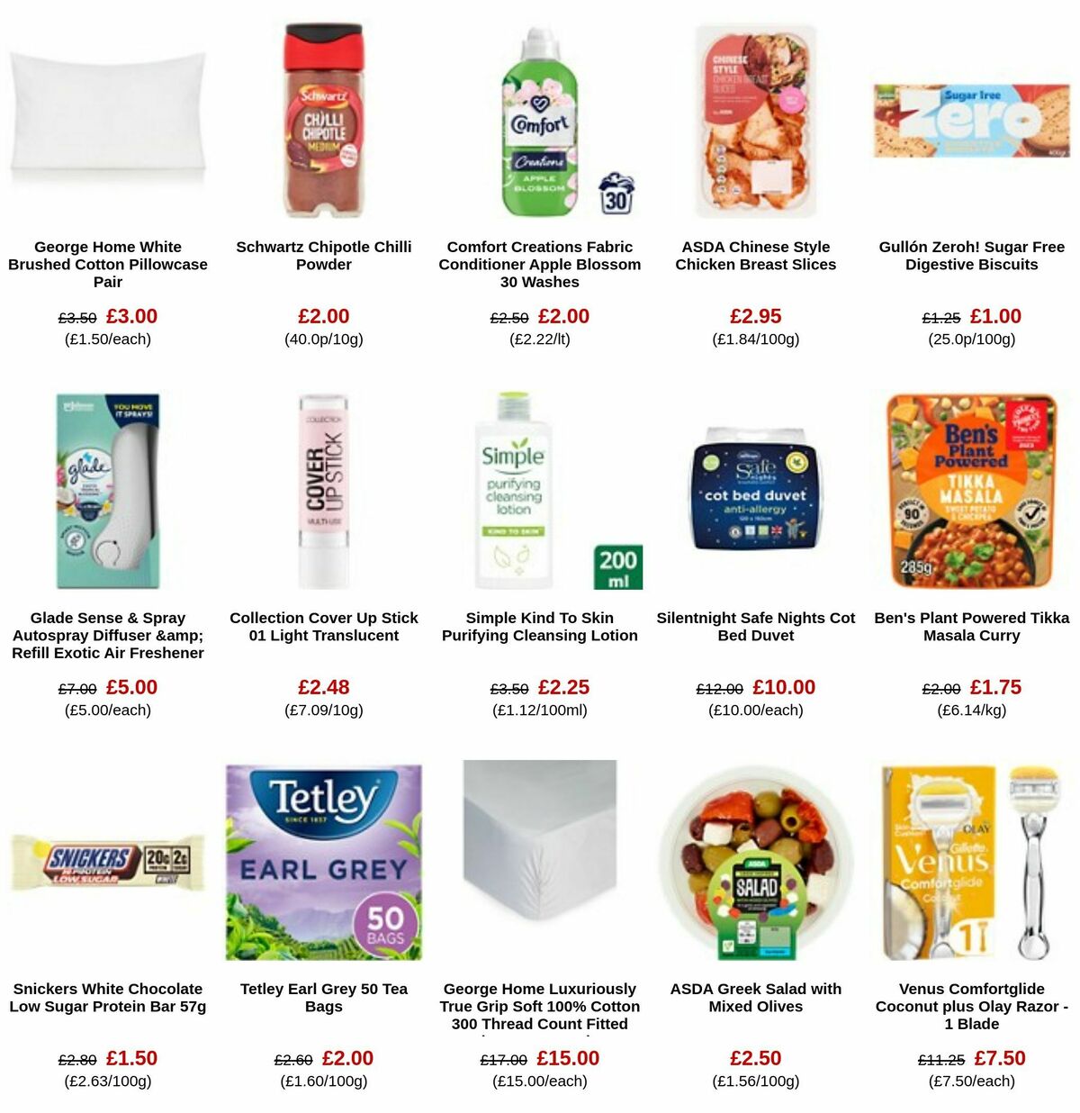 ASDA Offers from 12 January