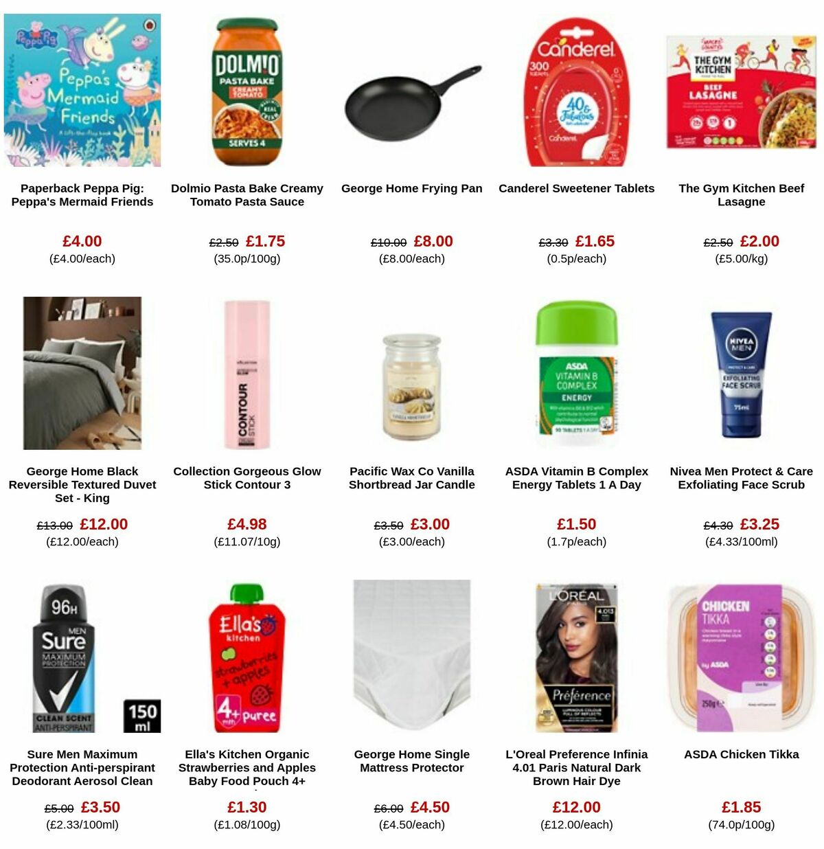 ASDA Offers from 12 January