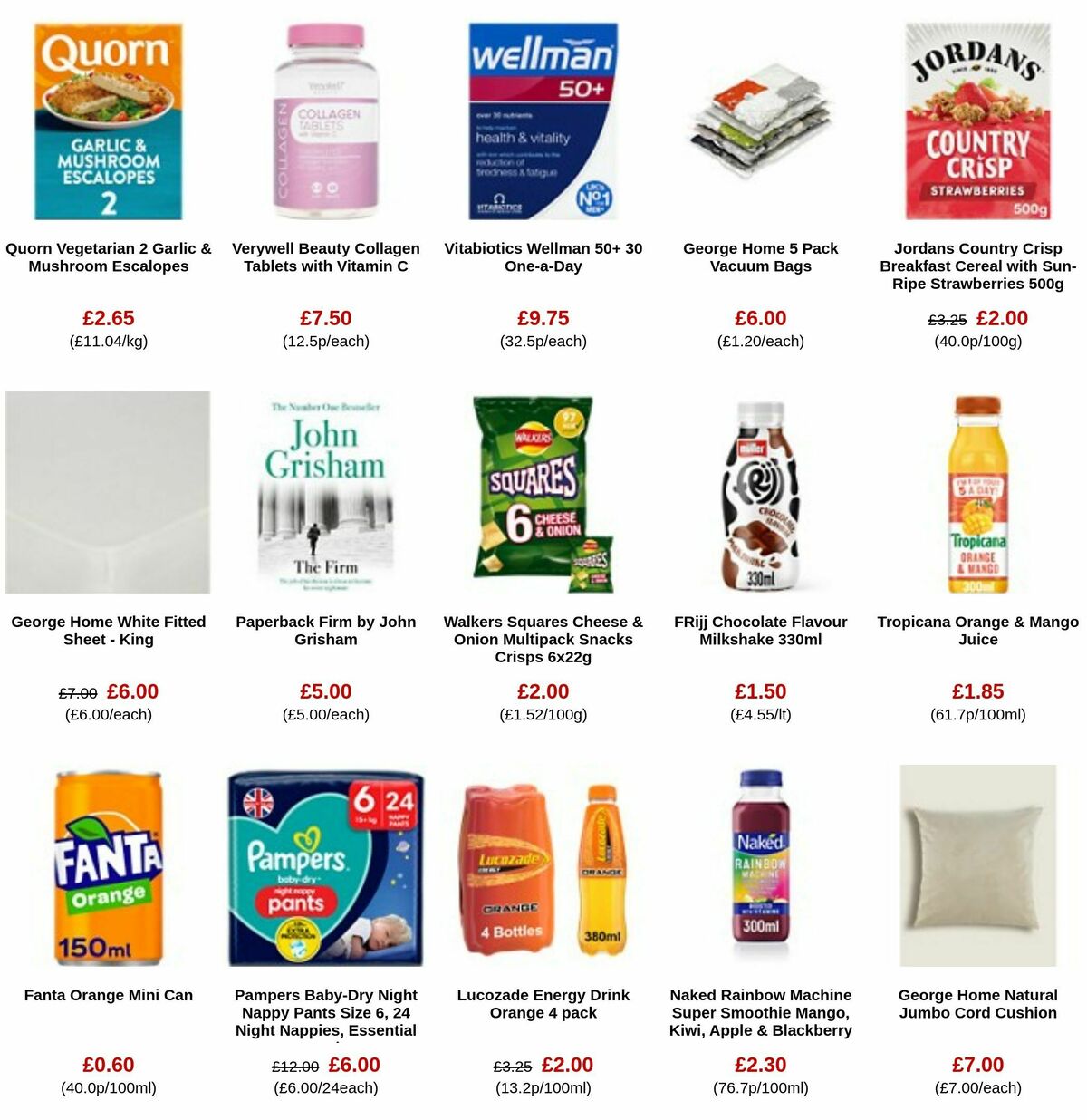 ASDA Offers from 12 January