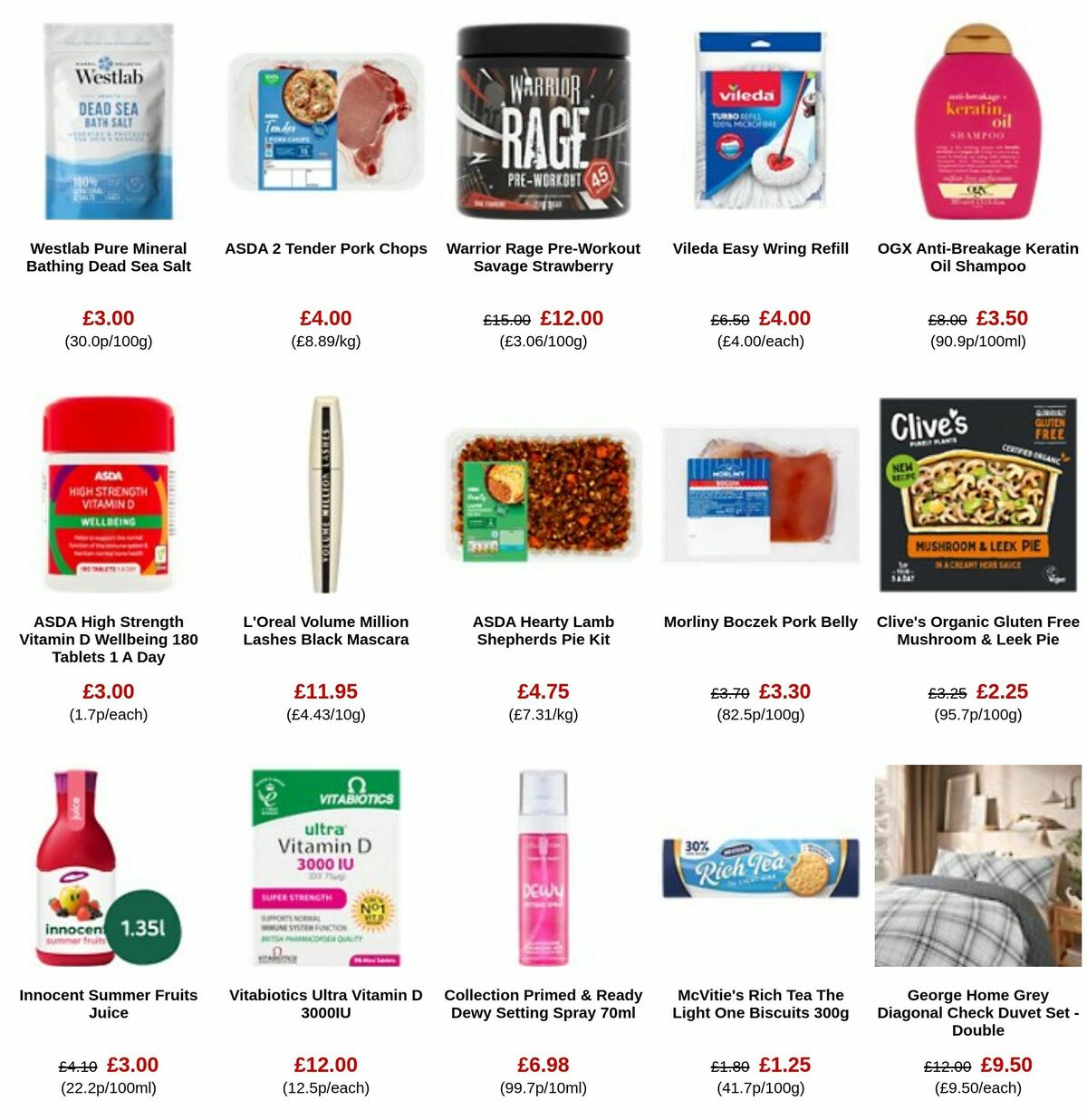 ASDA Offers from 19 January