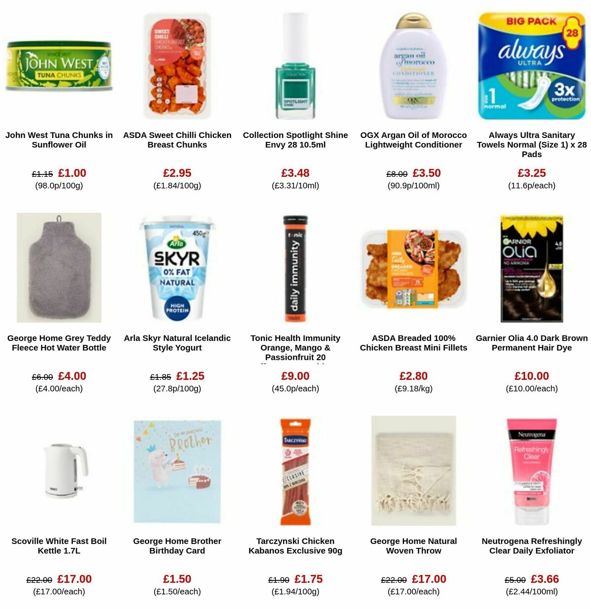 ASDA Offers from 19 January