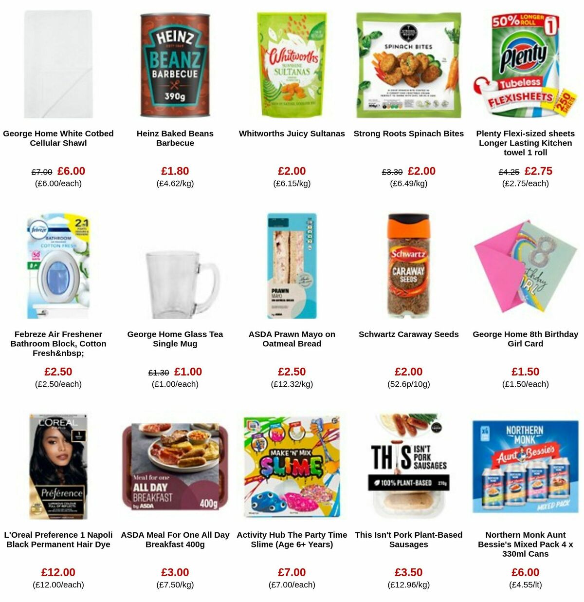 ASDA Offers from 19 January