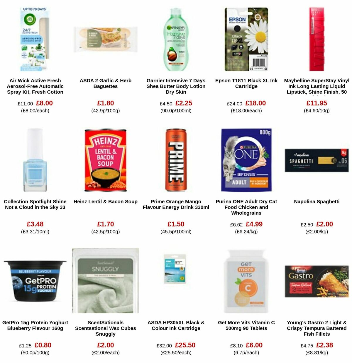 ASDA Offers from 19 January