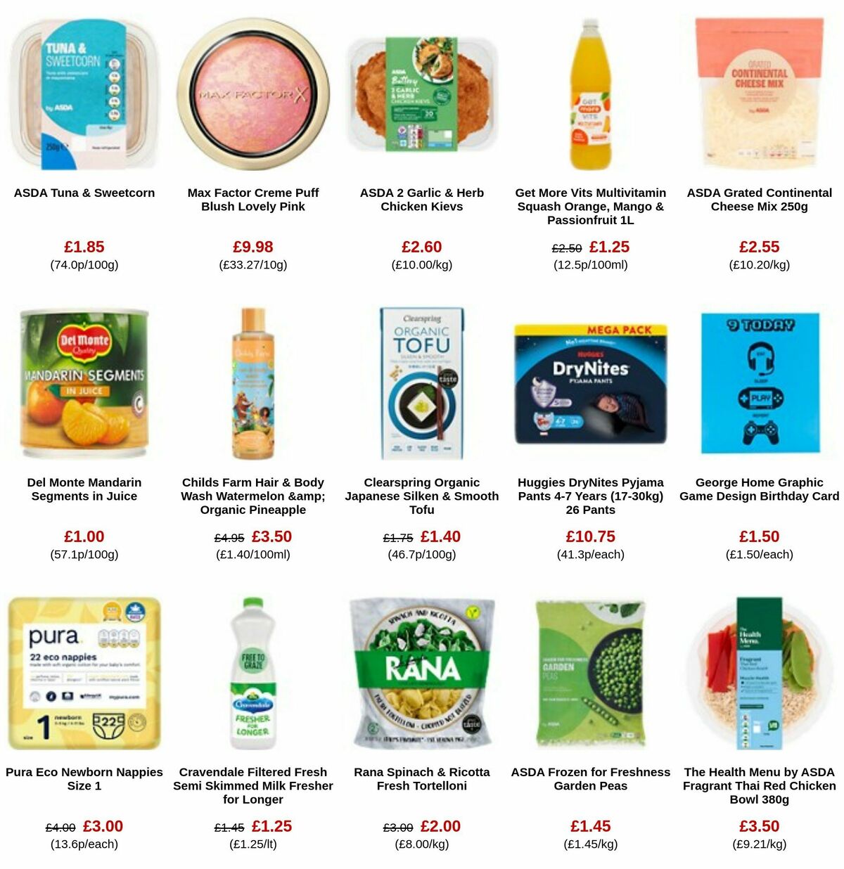 ASDA Offers from 19 January