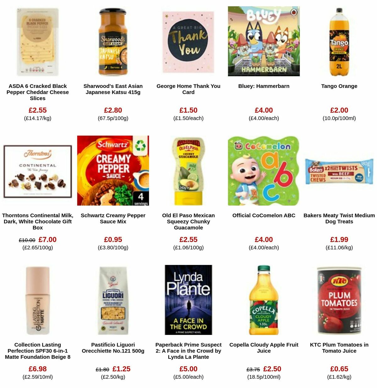 ASDA Offers from 26 January