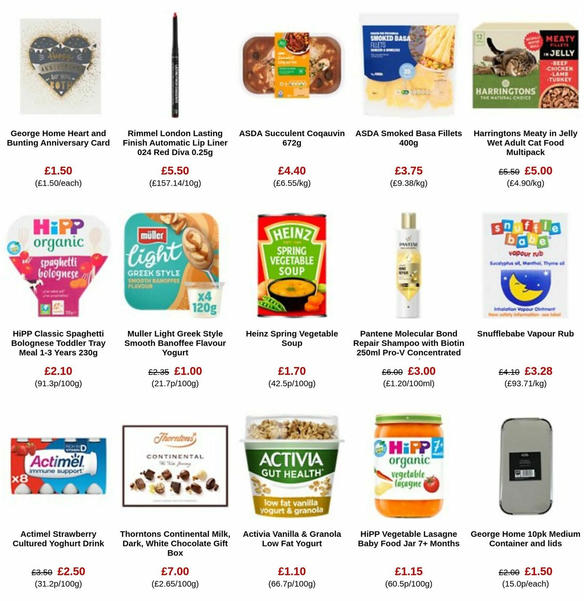 ASDA Offers from 9 February