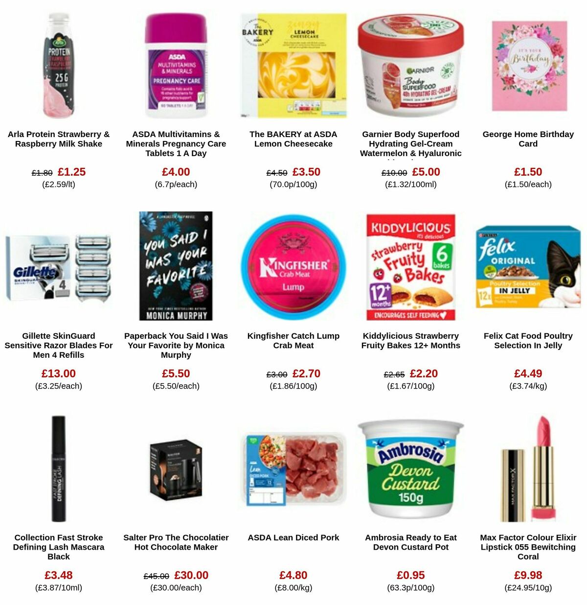 ASDA Offers from 9 February