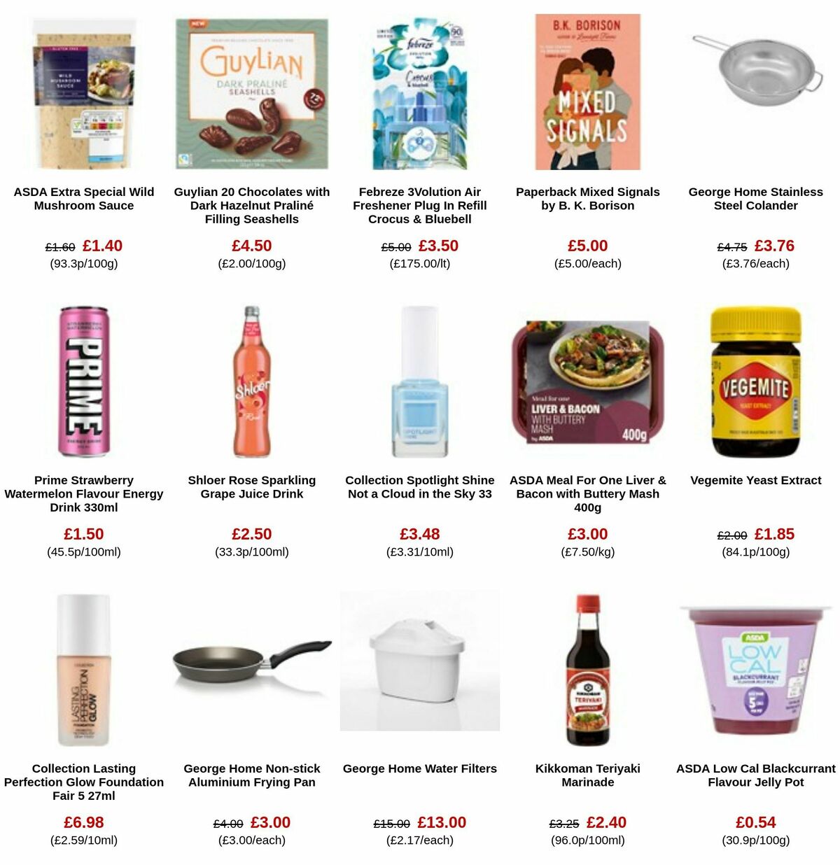 ASDA Offers from 9 February