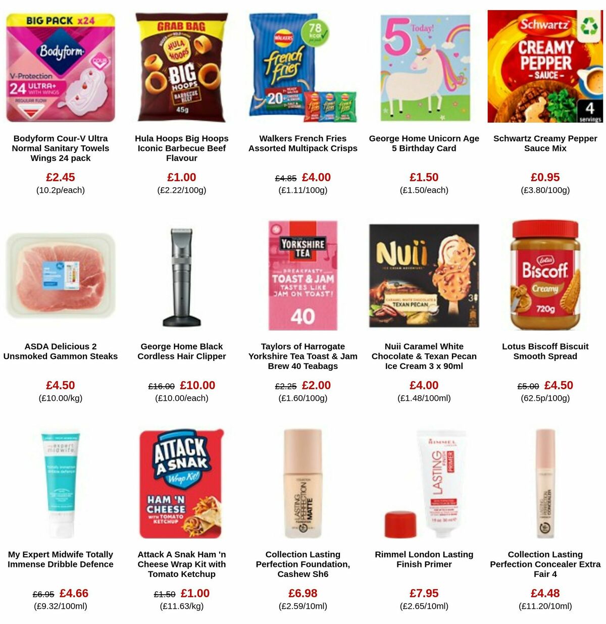 ASDA Offers from 9 February