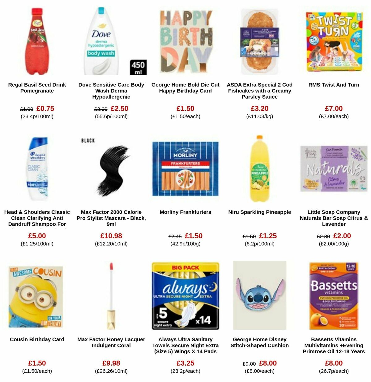 ASDA Offers from 16 February