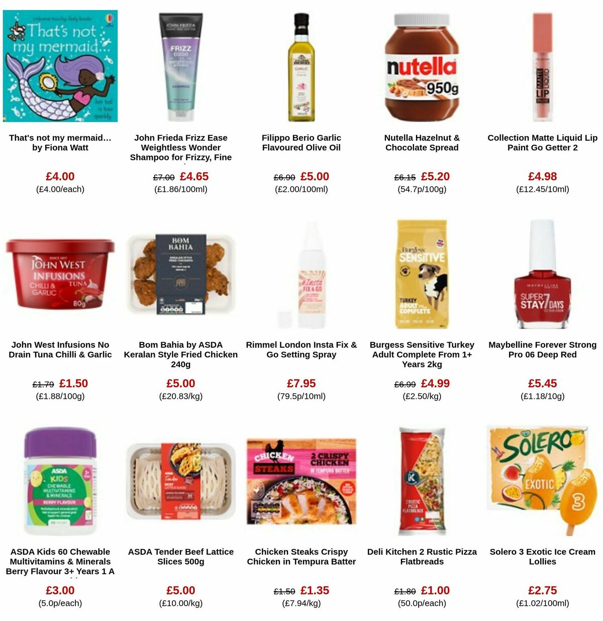 ASDA Offers from 16 February