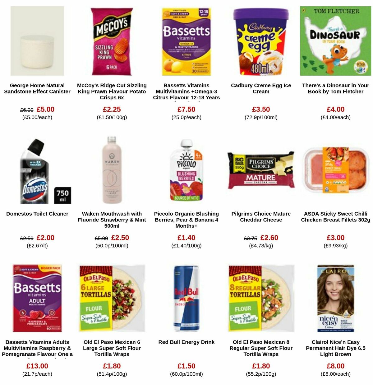 ASDA Offers from 16 February