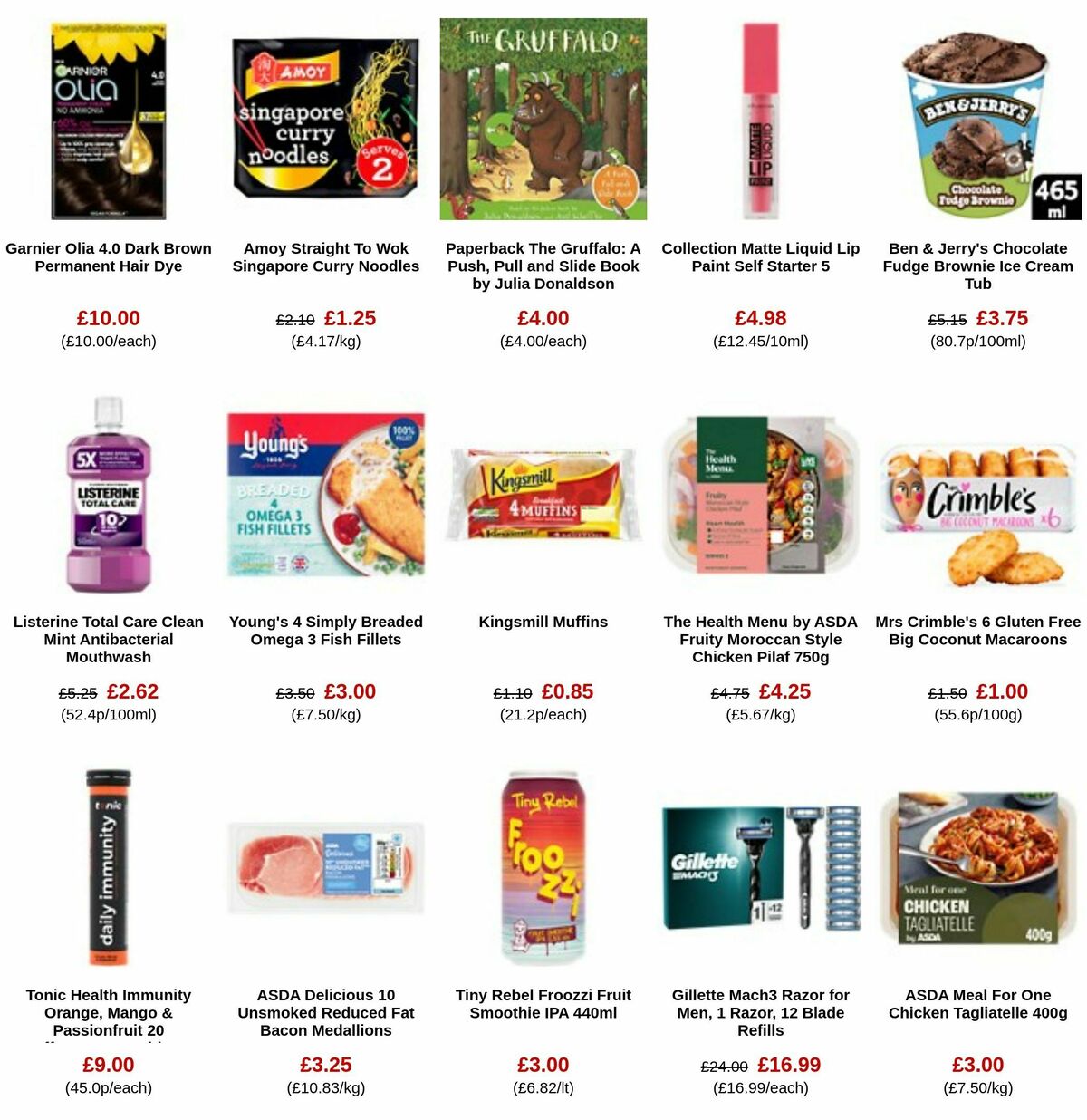 ASDA Offers from 16 February