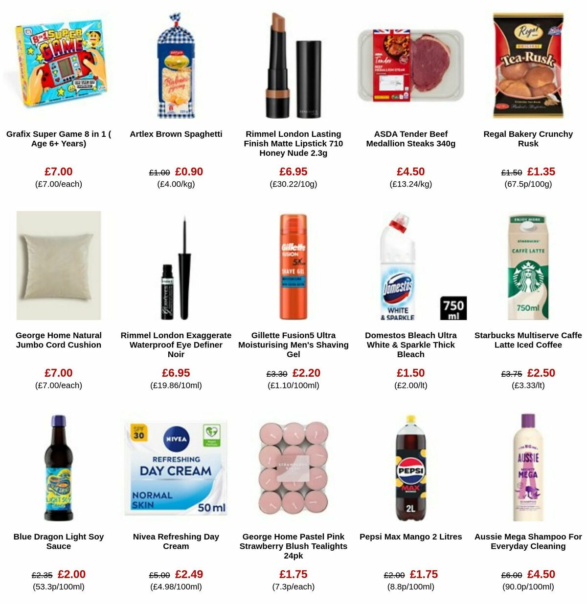 ASDA Offers from 16 February