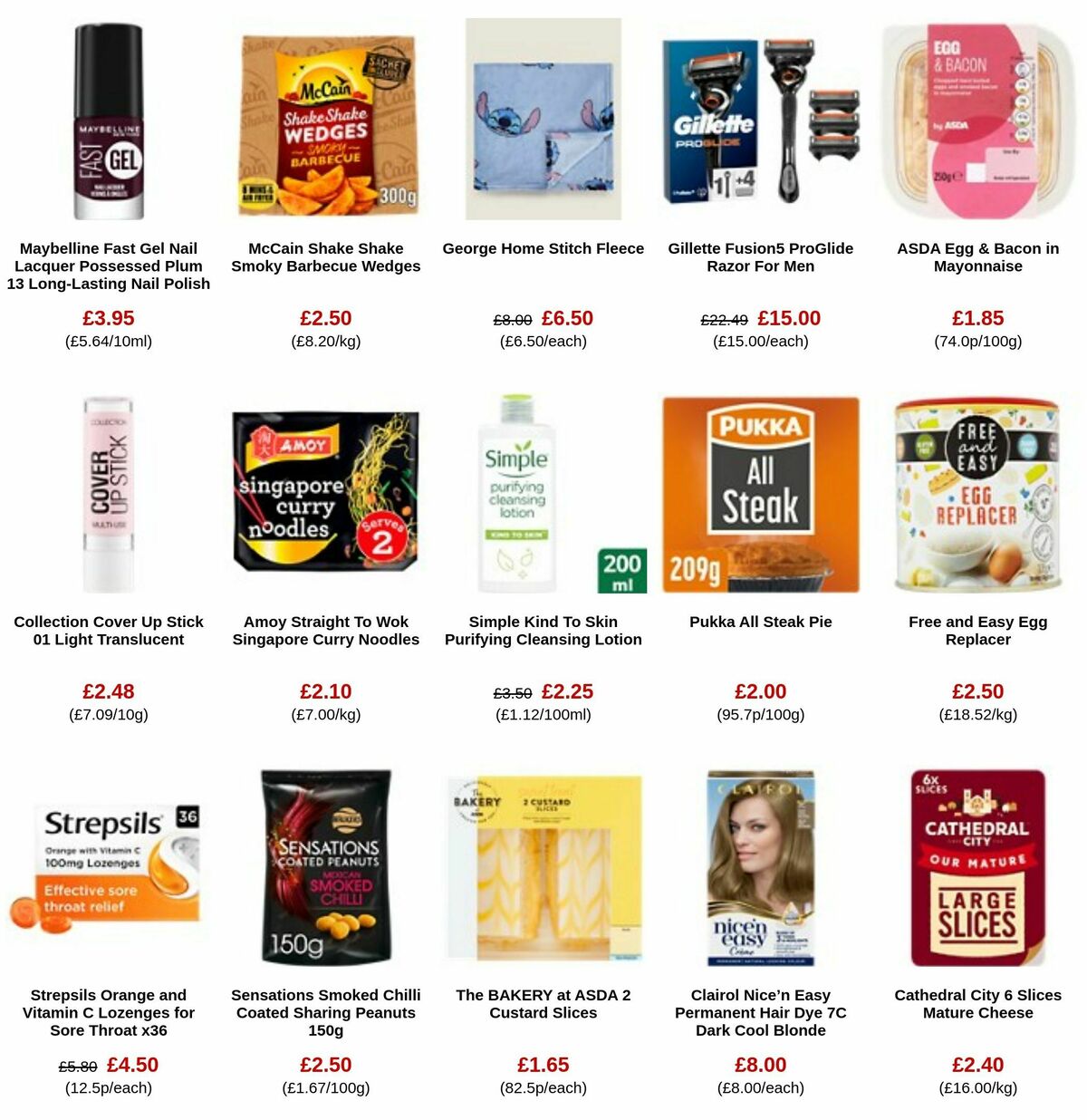 ASDA Offers from 1 March