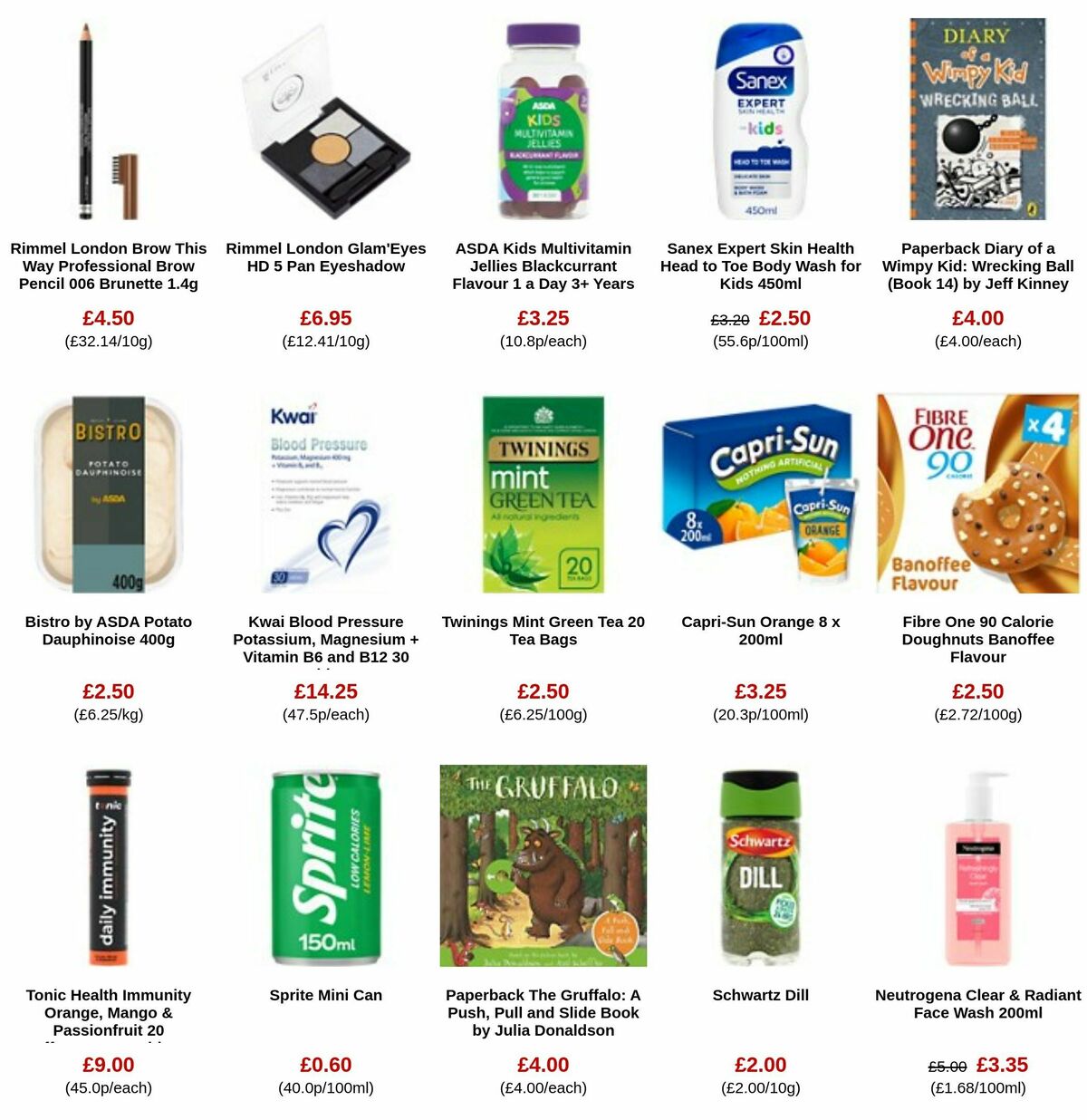 ASDA Offers from 1 March