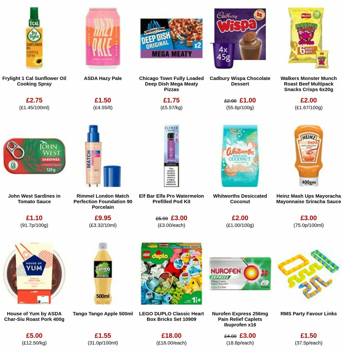 ASDA Offers from 1 March