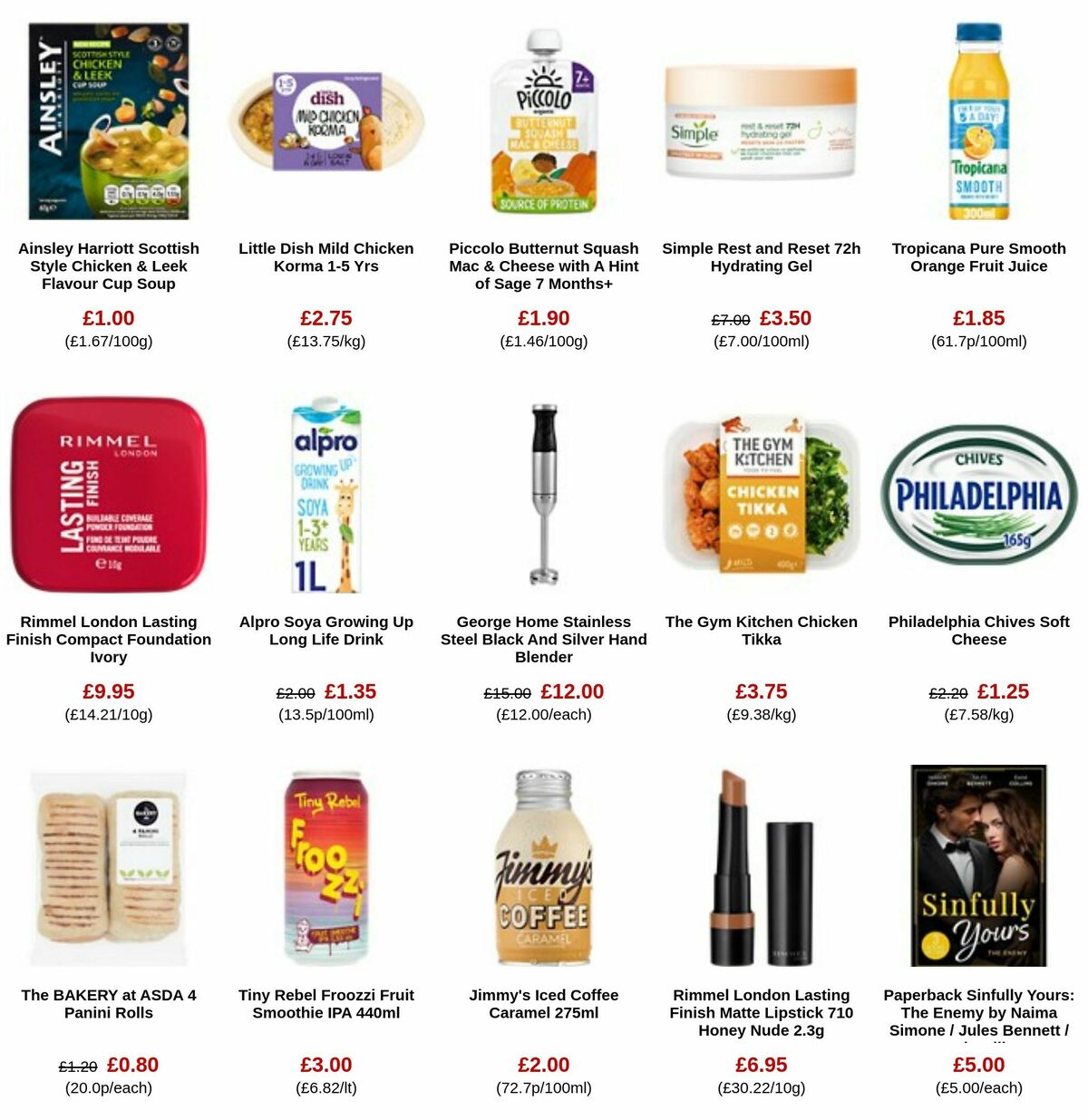 ASDA Offers from 1 March