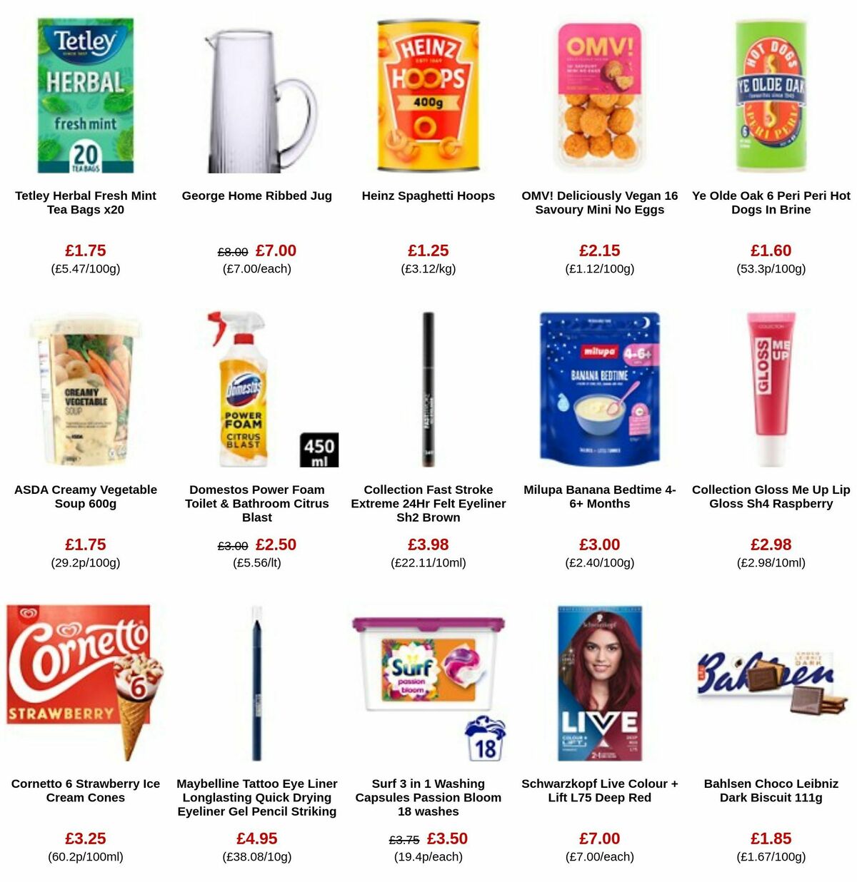 ASDA Offers from 1 March