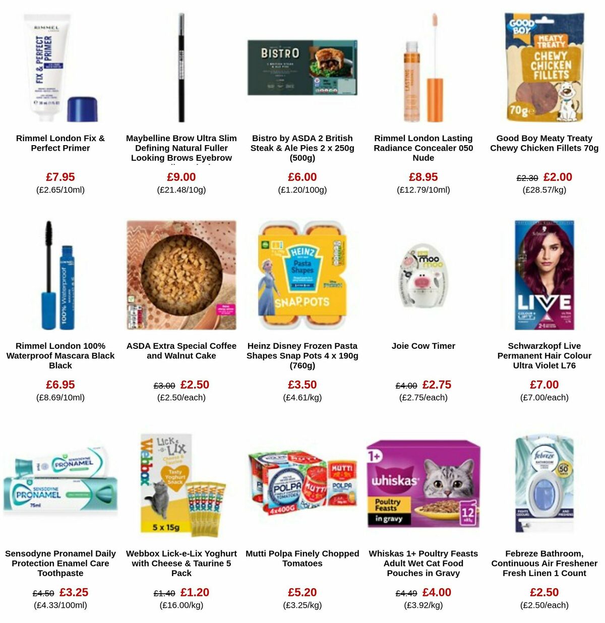 ASDA Offers from 1 March