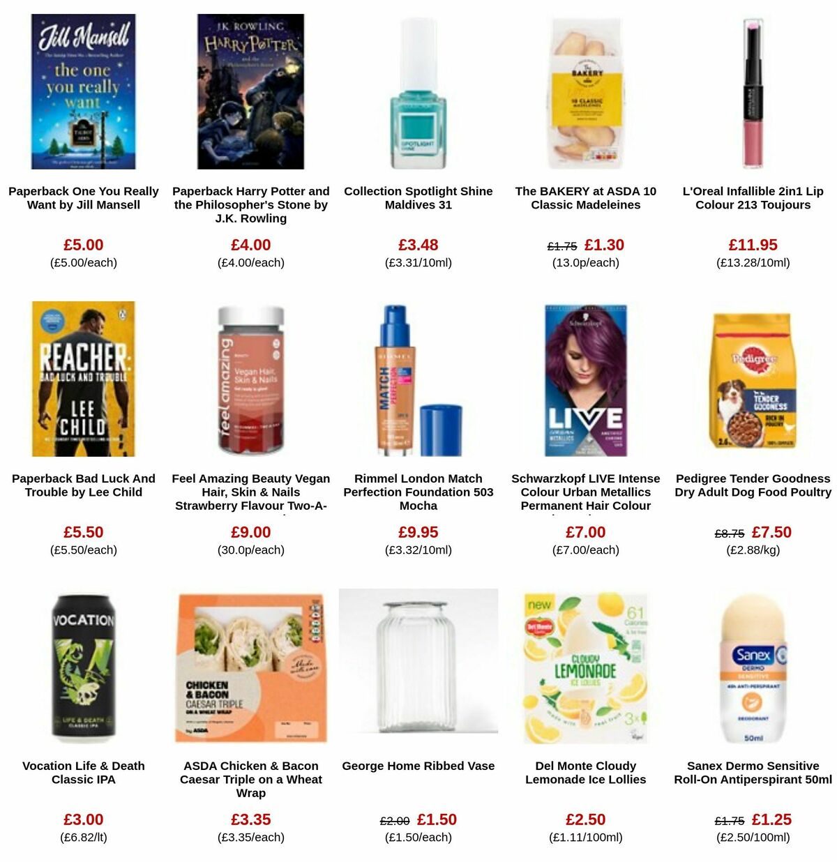 ASDA Offers from 1 March