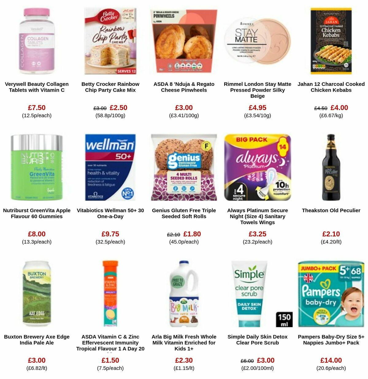 ASDA Offers from 8 March