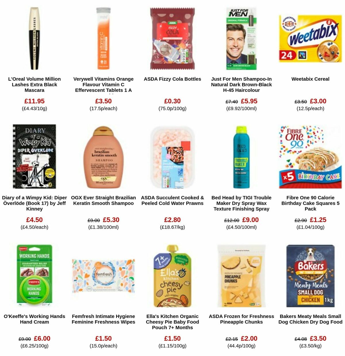 ASDA Offers from 8 March