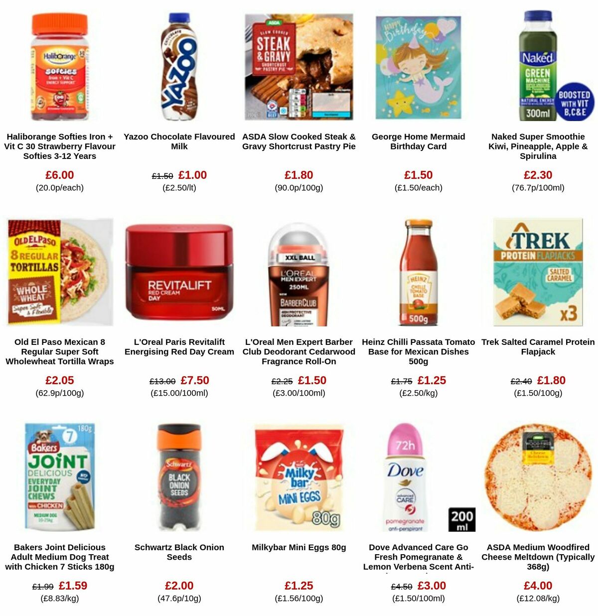 ASDA Offers from 8 March