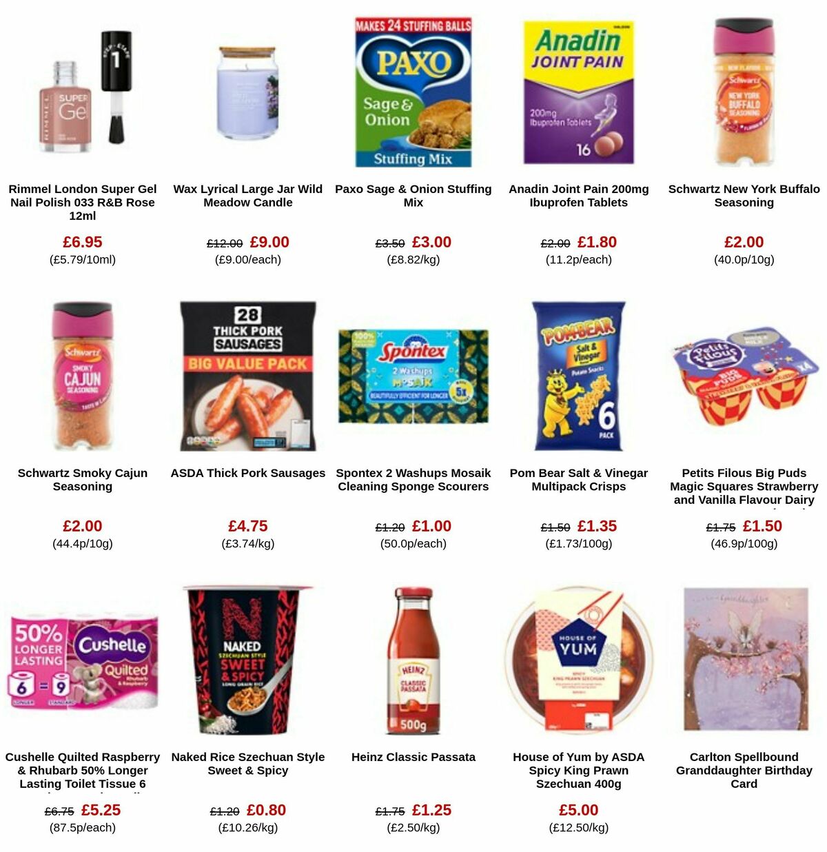 ASDA Offers from 8 March