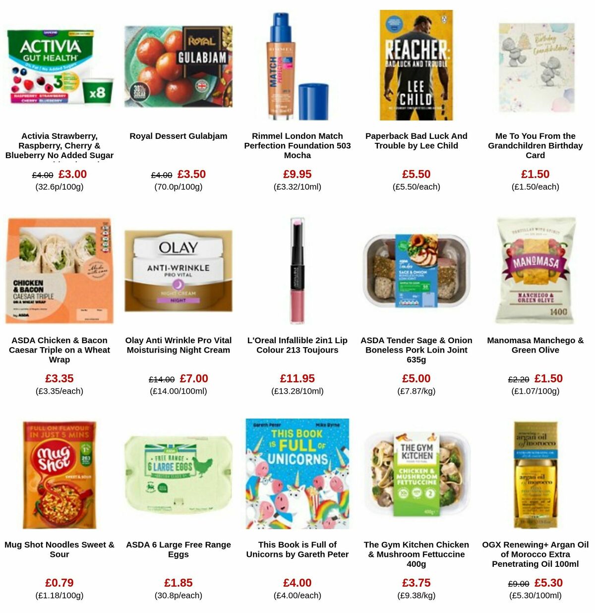 ASDA Offers from 8 March